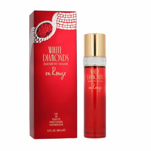 Elizabeth Taylor White Diamonds En Rouge For Women 3,3 Oz Edt Spray