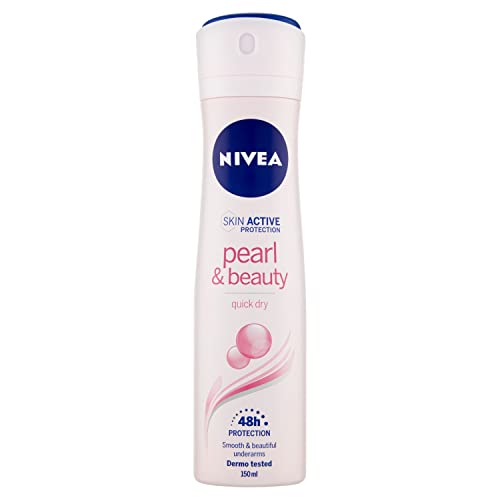 Nivea Pearl & Beauty Spray Deodorante Donna, 150Ml