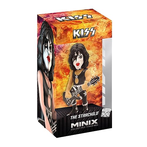 Minix Collectible Figurines Modello Mn11711, Starchild, Bandai Minix Merchandise Range, Personaggi Da Collezione In Metallo Glam Fanno Regali Da Bacio