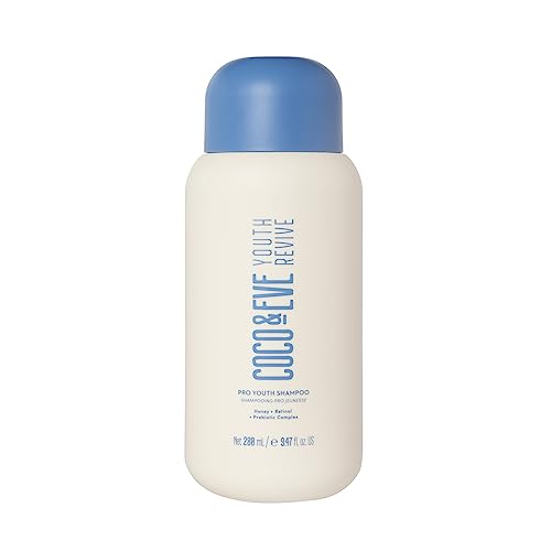 Coco & Eve Pro Youth Shampoo. Shampoo Anti-Età Per Capelli Forti, Lucenti, Voluminosi E Cuoio Capelluto Sano. Con Miele, Retinolo E Prebiotici Per Cap