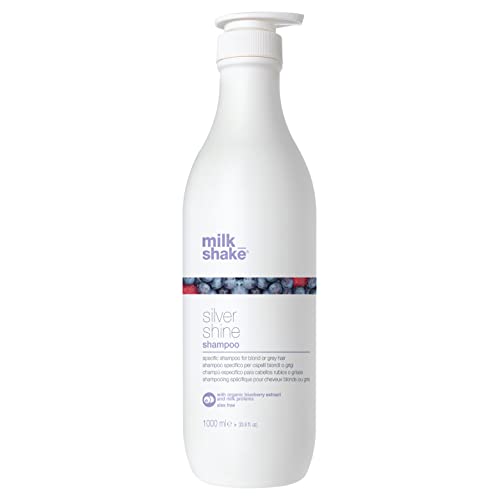 Milk_Shake Silver Shine Shampoo 1000 Ml Bianco, 1 Stück