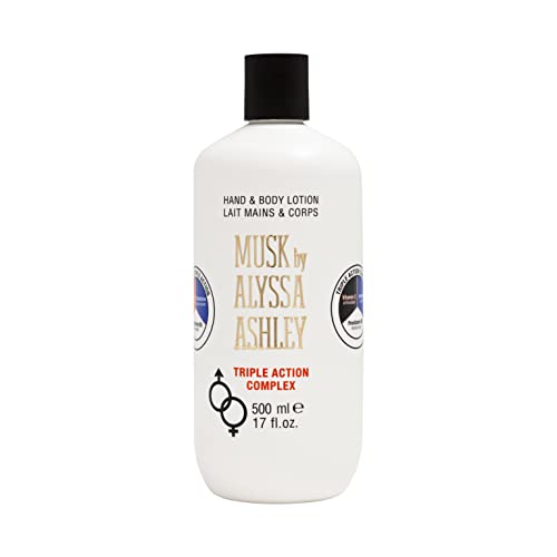Alyssa Ashley Musk Body Lozione Triple Action, 500Ml