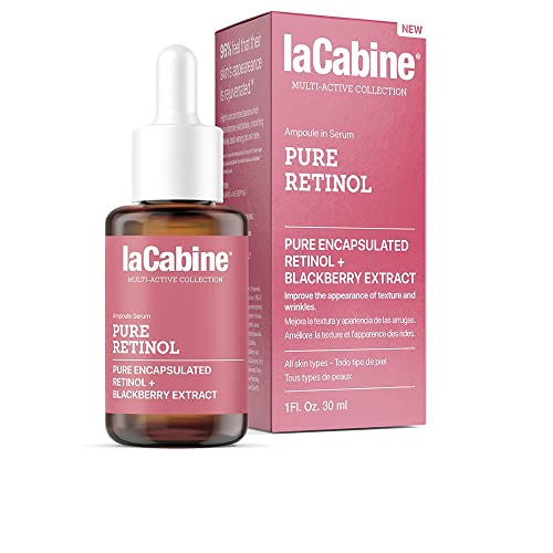 Lacabine Pure Retinol Serum | Siero Concentrato Che Migliora La Texture Della Pelle, Leviga Le Rughe E Uniforma Il Tono Della Pelle | Con Retinolo Inc