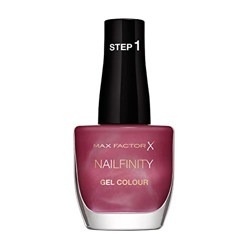 Max Factor Smalto Unghie Nailfinity Gel Colour, Smalto A Lunga Tenuta Effetto Gel, 240 Starlet