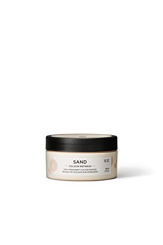 Maria Nila Colour Refresh, Sand 100 Ml, Maschera Per Capelli Sabbia, Pigmenti Semi-Permanenti, Prodotto 100% Vegano E Senza Solfati/Parabeni