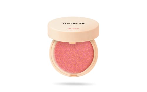 Pupa Blush Wonder Me (Colore 001 Thrill Me Glow) Fard Viso Effetto Naturale Con Acido Ialuronico, Guance Perfezionate Senza Macchie, Disponibile In 9