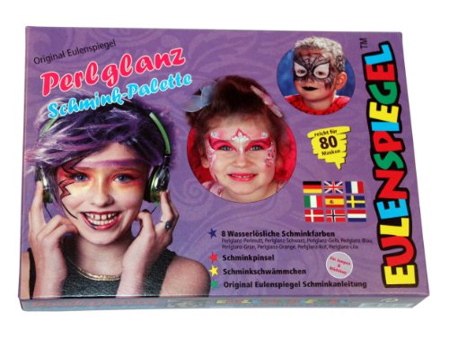 Creative Eulenspiegel 208021, Palette Da Trucco Con Colori Perlati