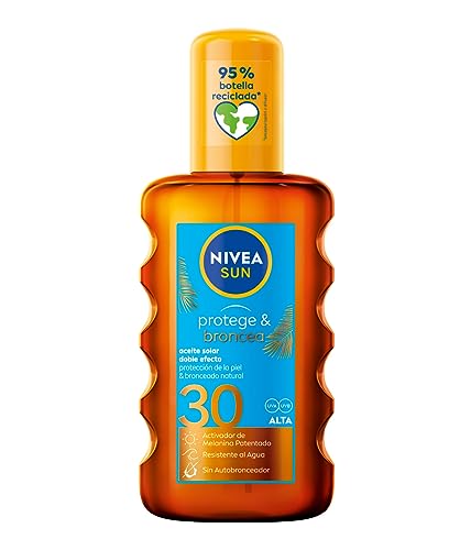 Nivea Sun Protege&Broncea Olio Abbronzante Protettivo Spf 30-200 Ml