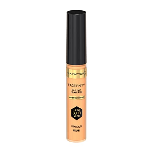 Max Factor Correttore Facefinity All Day Flawless, Correttore Liquido, Formula Vegan, Tenuta Fino A 30 Ore - 040, 7,8 Ml