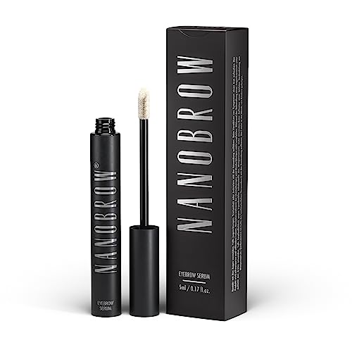 Siero Per Sopracciglia Nanobrow Eyebrow Serum 5Ml - Balsamo Per Sopracciglia, Accelera La Crescita, Rafforza E Infoltisce Le Sopracciglia