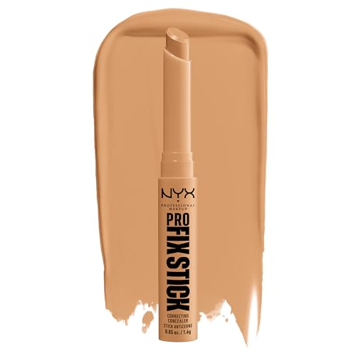 Nyx Professional Makeup Correttore In Stick, Attenua, Corregge E Illumina, Tenuta Fino A 12H, Arricchito Con Acido Ialuronico, Pro Fix Stick, Tonalità