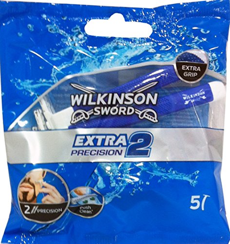 20 X Wilkinson Sword Rasoio Usa&Getta Extra2 Precision Bilama 5Pz