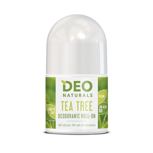 Deodorante Roll-On Con Tea Tree 50 Ml - Purificante