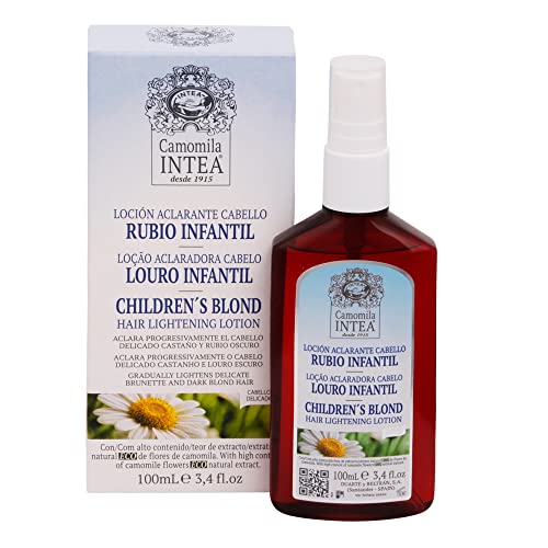 Camomila Intea - Lozione Per Bambini Per Capelli Biondi Naturali - Estratto Naturale Di Camomilla - 100 Ml