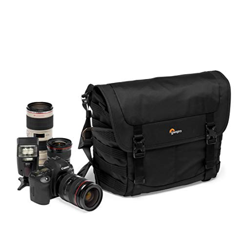 Lowepro Protactic Mg 160 Aw Ii Borsa Messenger Per Mirrorless E Reflex, Con Divisori Quickshelf, Attrezzatura Ed Effetti Personali, Per Mirrorless Com