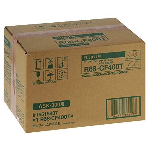 Carta Fotografica Fujifilm 15X21 Per Ask-300 400 Stampe [17984]