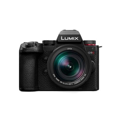 Panasonic Lumix Dc-G9M2Le Fotocamera Mirrorless Micro Quattro Terzi Con Obiettivo Leica Dg Vario-Elmarit 12-60Mm F2.8-4.0, 25.2Mp, 4K 120P/100P E 5.7K