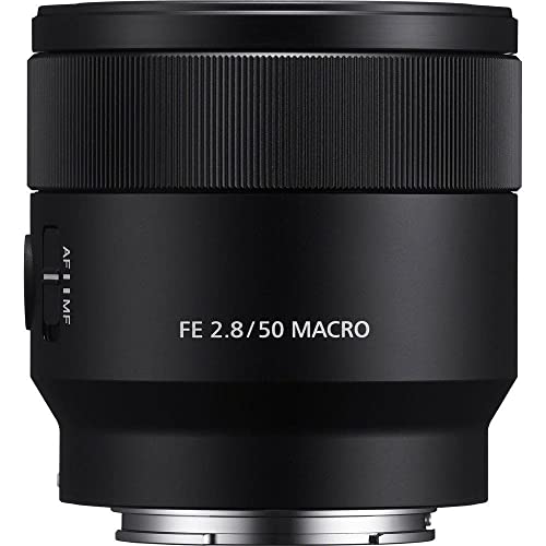 Sony Sel-50M28 Obiettivo A Focale Fissa 50 Mm F2.8, Mirrorless Full-Frame, Attacco E, Sel50M28