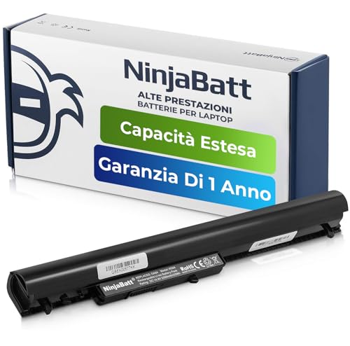 Ninjabatt Batteria Per Hp 740715-001 746641-001 Oa04 Oa03 15-D003Sl 250 G3 Hstnn-Lb5S 15-G092Sa 250 G2 15-G094Sa 746458-851 15-S000 Hstnn-Lb5Y Hstnn-P
