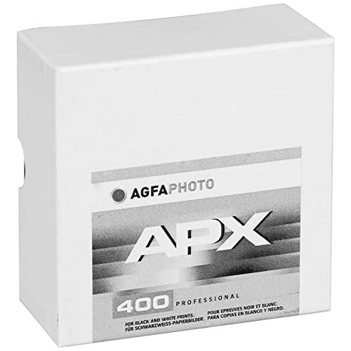 Agfaphoto 6Fr400 - Pellicola Fotografica Professionale Apx Pan 400 135/30,5M