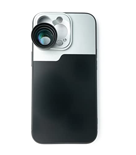System-S Obiettivo Zoom 3X Tele Filtro Obiettivo Con Custodia Nera Per Iphone 13 Pro