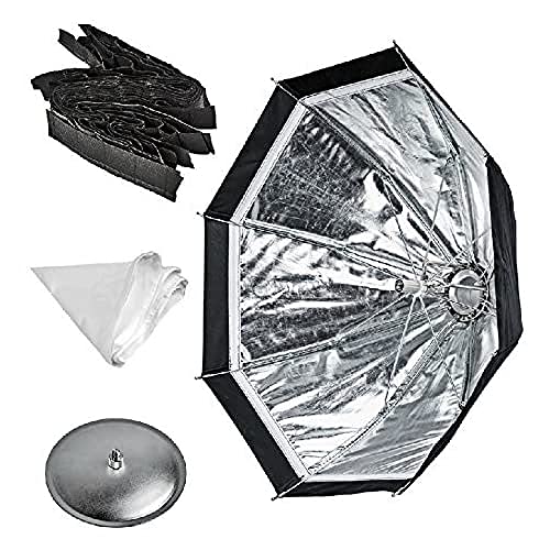 Godox Ad-S7 Accessorio Per Flash Di Studio Fotografico – Accessori Per Flash Di Fotocamera Estudios, Kit, Nero, Argento, Colore: Bianco, Wistro Ad180/