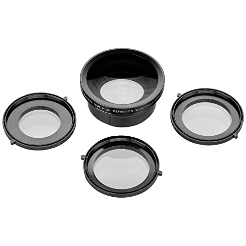 Raynox Dcr-732 Videocamera Obiettivo Ampio Nero Obiettivo Per Fotocamera