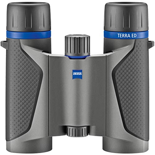 Zeiss Pocket Terra Binocolo, 10 X 25 Cm, Grigio