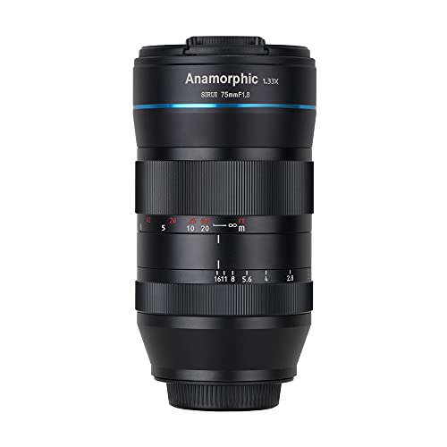 Sirui 75Mm Lente Anamorfica F1.8 1.33X Aps-C (E Mount)