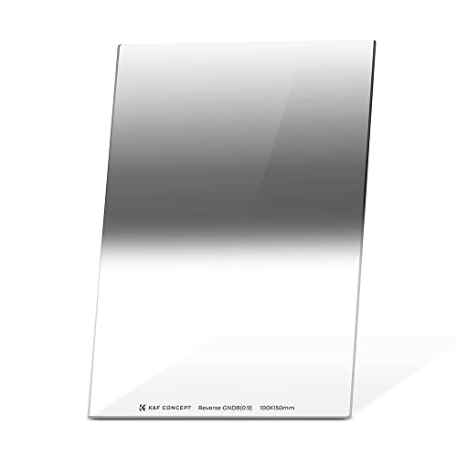 K&F Concept Nano-X Filtri A Lastra Reverse Gnd 8 (0.9) Da 100X150Mm In Vetro Ottico Con 28 Strati Rivestimento Nano Compatibile Nano-X Porta Filtri Pe