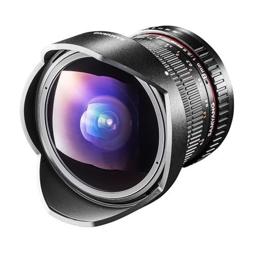 Samyang Obiettivo Fisheye 8 Mm F/3.5 Umc Cs Ii Per Canon