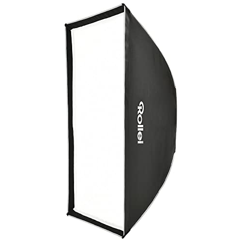 Rollei Clicca Softbox 70 Cm X 100 Cm Con Griglia Facile Da Costruire Click Luce Shaper Ideale Per La Moda E Ritratti Scatto.