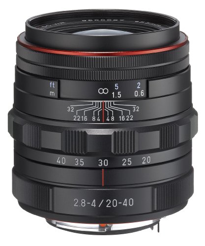 Pentax Obiettivo Hd Da, 20-40 Mm, F/2,8-4 Ed Dc Wr, Edizione Limitata, Nero