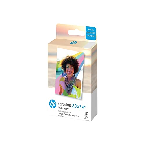 Hp Sprocket 2,3X3,4" - Hp Sprocket Select/Plus - 50 Pezzi