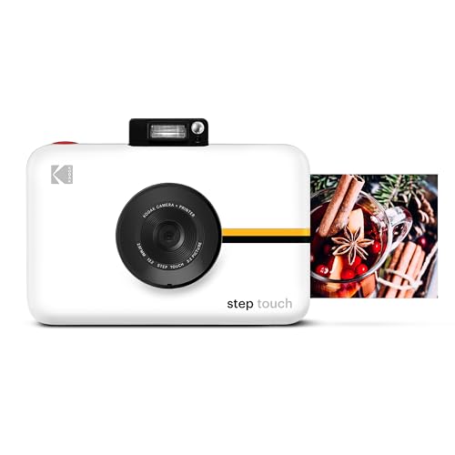 Kodak Roditc20Amzw Step Touch | Fotocamera Digitale 13 Mp A Stampa Istantanea, Touchscreen Lcd Da 3,5", Video Hd 1080P, Zoom Ottico 10X, Tecnologie Bl