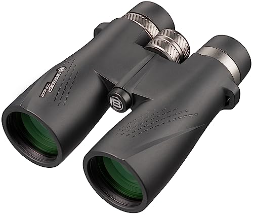 Bresser 1821051 Dachkant Binocular Condor 10 X 50 Impermeabile Con Riempimento Di Azoto E Rivestimento Multistrato Ur, Nero