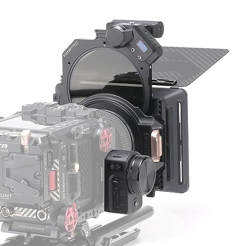 Tilta Matte Box Mirage Motorized Vnd Kit Filtro Nd Variabile Da 95 Mm Per Fotocamere Dslr Mirrorless, Cornice Con Filtro Da 95 Mm Controller Wireless