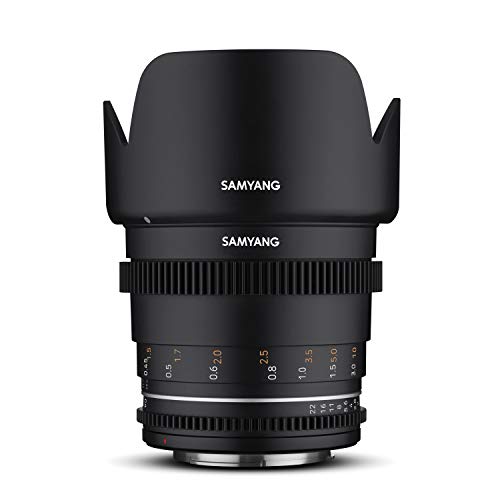 Samyang Mf 50 Mm T1,5 Vdslr Mk2 Canon Ef – Obiettivo Standard Cinese E Video Per Canon Ef, Distanza Focale Fissa, 50 Mm, Follow Focus, Corona Dentata