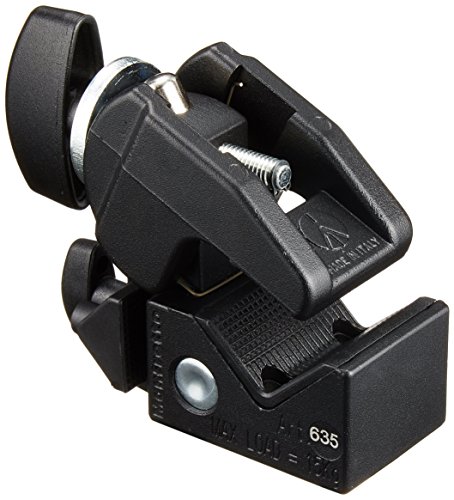 Manfrotto 635 Super Clamp Quick Action Morsetto, In Alluminio, Nero