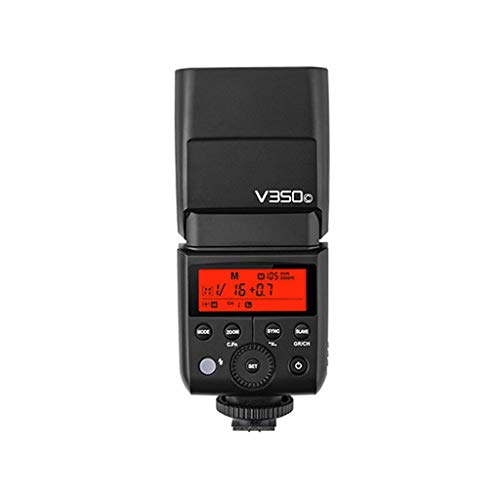 Godox V350C Compact Flash Black Camera Flash - Camera Flashes (Compact Flash, Black, 1.7 S, Canon, 0.1 S, 36 M)
