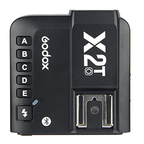 Godox X2T-O Ttl Wireless Flash Trigger Per Olympus Panasonic, 1 / 8000S Hss, Sale Mtc, 5 Separate Bottoni Gruppo, Trasferito Control-Ruota, Godox V1 A