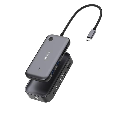 Verbatim Share My Screen Wda-01 - Adattatore Per Display Wireless Usb-C 1080P Con Hub