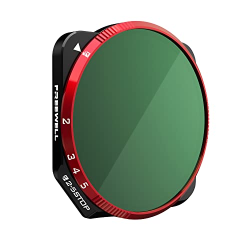 Freewell Filtro Di Arresto Variabile Vnd 2-5 Compatibile Con Mavic 3/Mavic 3 Cine/Mavic 3E (Non Compatibile Con Mavic 3 Classic/Mavic 3 Pro/Mavic 3 Pr