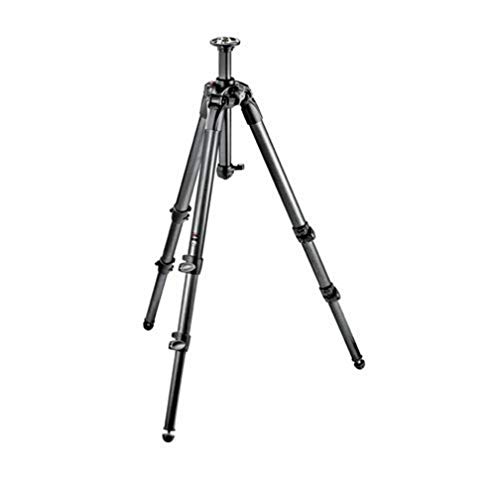 Manfrotto Mt057C3 Serie 057 Treppiede Per Fotografia, 3 Sezioni, In Carbonio, Nero