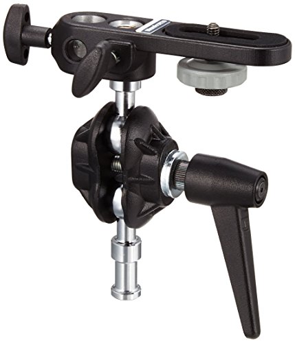 Manfrotto 155 Testa A Doppia Sfera Tilt Top, Nero