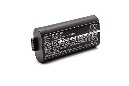 Vhbw Batteria Compatibile Con Logitech Ultimate Ears Ue Megaboom S-00147 Cassa Come 533-000116, 533-000138 (Li-Ion, 3400Mah, 7.4V) - Ricaricabile