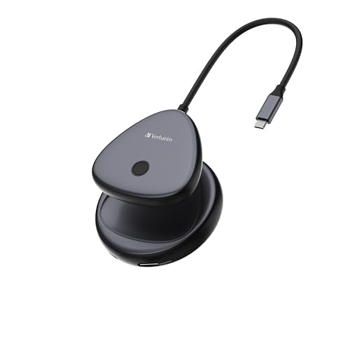 Verbatim Trasmettitore E Ricevitore Wireless Hdmi 4K Per Streaming, Trasmissione Video/Audio, Extender Wireless Hdmi Per Laptop, Pc, Smartphone A Tv,