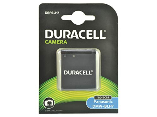 Duracell Drpblh7 Batteria Per Panasonic Dmw-Blh7E, 7.4V, 700 Mah, Nero