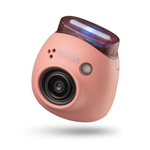 Fujifilm Instax Pal Powder Pink – Fotocamera Digitale Compatta, Design Tascabile, Semplice Esperienza Di Scatto, Piccola E Divertente, Risoluzione 256