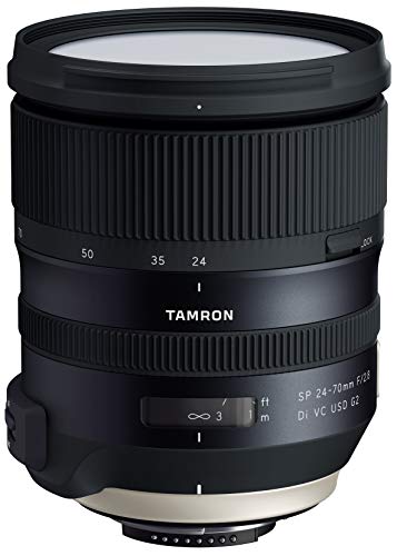 Tamron Obiettivo Per Nikon, 24-70Mm F/2,8 Di Vc Usd G2, Nero